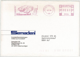 Schweiz 1994, Brief Freistempel / EMA / Meterstamp Semadeni Ostermundigen - Au Wädenswil - Frankeermachinen