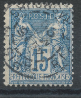 Lot N°82808   N°101, Oblitéré Cachet à Date De PARIS_14 "R.DE STRASBOURG" - 1876-1898 Sage (Type II)