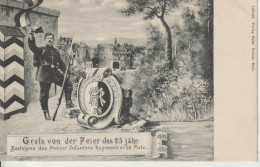 METZ GRUFS VON DER FEIER DES 25 JAHR  INF REG N°98 METZ - Metz