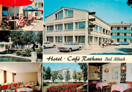 73884524 Bad Abbach Hotel Cafe Rathaus Terrasse Gastraeume Park Bad Abbach - Bad Abbach