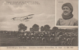 METZ VOL TREVE METZ CHAMP D AVIATION A METZ 25 SEPT 1910 PILOTE JEANNIN - Metz