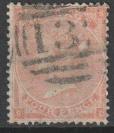 G-BRETAGNE N° 32 FILIGRANE ( C )  OBL TB - Used Stamps