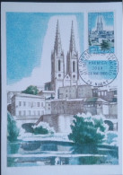 ► Carte Maximum Card.    Ville De NIORT  1966 Dessin Cami - 1960-1969