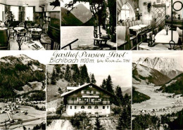 73884383 Bichlbach Gasthof Pension Tirol See Landschaftspanorama Alpen Luftaufna - Autres & Non Classés