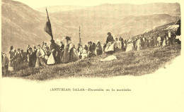 Salas * Procesion En La Montana * Espana Asturias - Asturias (Oviedo)