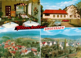 73884352 Sonderbach Gasthaus Pension Felsenkeller Gaststube Panorama Sonderbach - Heppenheim