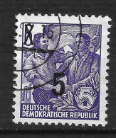 ALLEMAGNE   REPUBLIQUE DÉMOCRATIQUE  N°   176    " PLAN QUINQUENNAL  " - Used Stamps