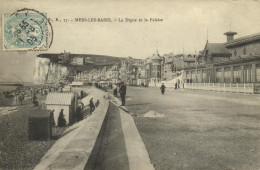 MERS LES BAINS - LA DIGUE ET LA FALAISE - Mers Les Bains