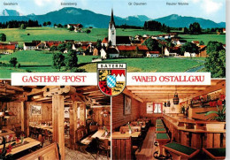 73884101 Wald_Allgaeu Panorama Gasthof Post Gastraeume Bar - A Identificar