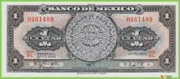 Voyo MEXICO 1 Peso 1970 P59l B616k BIL-H UNC - Mexique