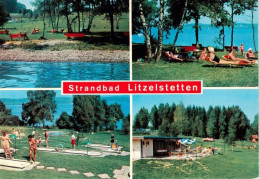 73883918 Litzelstetten Konstanz Strandbad Minigolfanlage Restaurant  - Konstanz