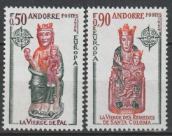 ANDORRE EUROPA    N° 237/238  NEUF** LUXE - Unused Stamps