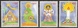 Suriname 1999 Kerstmis, Kaars, Christmas, Christmas Tree, Candle  MNH/**/Postfris - Suriname