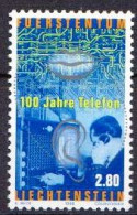 Liechtenstein MNH Stamp - Télécom