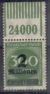 DR 310 OPD L A W OR (Stuttgart), Postfrisch **, Aufdruckmarke, 1923 - Ongebruikt
