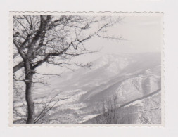 Winter Landscape Scene, Abstract Surreal Vintage Orig Photo 8.3x6.2cm. (48883) - Gegenstände