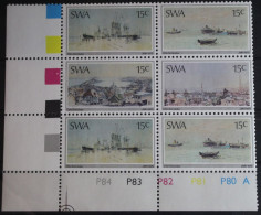 Namibia Südwestafrika 409-412 Postfrisch Als Sechserblock #FL485 - Namibia (1990- ...)