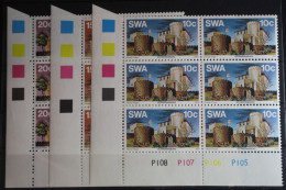 Namibia Südwestafrika 417-419 Postfrisch Als 6er Einheit #FL490 - Namibië (1990- ...)