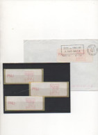 FRANCE. 1981.LSA05-PC 75724.Type 3. TROIS VIGNETTES (NEUVES) + UNE LETTRE (CIRCULE) VARIETE. - 1981-84 LS & LSA Prototypen