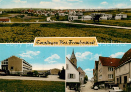 73860753 Empfingen Panorama Schule Hauptstrasse Blick Zur Kirche Empfingen - Other & Unclassified