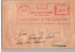 ITALIA 1935  -   Annullo Meccanico Rosso (EMA)  Cassa Di Risparmio In Bologna - Máquinas Franqueo (EMA)