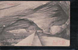 Cpa 09 Le Mas D'Azil Intérieur De La Grotte éclairée Au Magnésium - Autres & Non Classés