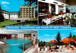 73860488 Bad Koenig Odenwald Odenwald Sanatorium Und Klinik Dr Wolf Zimper Halle - Bad Koenig