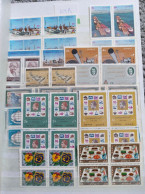 Iran Shah Pahlavi Shah تمام تمبرهای بلوک سال ۱۳۴۸ Commemorative Stamps Issued In Year 1348 (21/3/1969-20/3/1970) - Iran