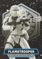2015 Topps STAR WARS Journey To The Force Awakens "Power Of The First Order" FO-5 Flametrooper - Star Wars