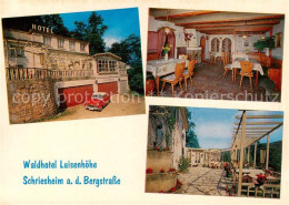 73860362 Schriesheim Waldhotel Luisenhoehe Gastraum Terrasse Schriesheim - Other & Unclassified