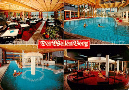 73860307 Oberammergau Alpenbad Der WellenBerg Restaurant Hallenbecken Heisssprud - Oberammergau