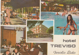JESOLO LIDO-VENEZIA-HOTEL=TREVISO=-CARTOLINA VERA FOTOGRAFIA-NON VIAGGIATA - Venezia