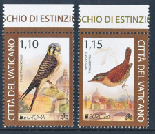 VATICAN EUROPA 2021 "Endangered  National Wildlife" Set Of 2v** - 2021