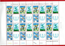 Italia **  Anno 1977 -   XIX GIORNATA DEL FRANCOBOLLO. Lire 120. MNH Foglio Intero. Perfetto - Hojas Completas