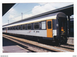 PHOTO Originale TRAINS Wagon Ou Voiture Voyageurs SNCF De 1ère Classe Non Datée - Trains