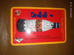 Calendário Coca Cola Portugal 1998 - Tamaño Pequeño : 1981-90