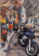 Carte Postale - BMW (moto) The Ultimate Riding Machine - Be Not Afraid - Publicité
