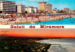 73860126 Miramare Di Rimini IT  Strandpartien Panorama  - Autres & Non Classés