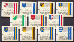 Liechtenstein MNH Set - Machine Labels [ATM]