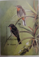 O) 1996 ST. VINCENT, SPECIMEN, BIRD - MYADESTES GENIBARBIS, MNH - St.Vincent (1979-...)