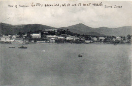 PPC: View Of Freetown - Sierra Leona