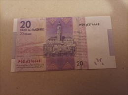 Billete Marruecos, 20 Dirhams, Año 2012, UNC - Marruecos