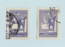 Timbre De Bienfaisance - Soldat Sur Carte Turque Année 1941 Mi Z 61 - Charity Stamps