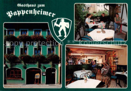 73859935 Saalfeld Saale Gasthaus Zum Pappenheimer Gaststube Terrasse Bar Saalfel - Saalfeld