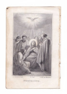 Pentecôte, Page De Missel, éd. L. Dopter Pl. 347 - Imágenes Religiosas