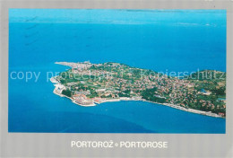 73859827 Piran Istria Slovenia Bernardin Portoroz Fliegeraufnahme  - Slowenien