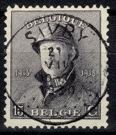 Belgique COB 169 Belle Oblitération SIVRY - 1919-1920 Roi Casqué