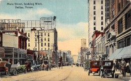 24-5094 : DALLAS. TEXAS. MAIN STREET LOOKING WEST - Dallas