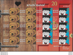 2002 Gran Bretagna Knock-Knock MNH Unif MS N. 9 - Sonstige & Ohne Zuordnung