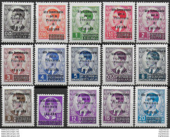 1941 Lubiana 15v. MNH Sass N. 42/56 - Other & Unclassified
